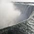 Looking down the falls Niagara Falls from New York by Air