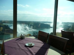 Take a seat Niagara Falls from New York by Air