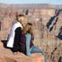 Sitting on the edge... Grand Canyon Skywalk, West Rim and Hoover Dam Motorcoach Tour