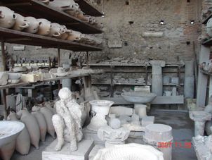 Pompei excavated ruins Naples and Pompeii Day Tour from Rome