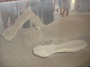 One of the dead Naples and Pompeii Day Tour from Rome