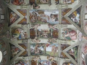 Sistine Chapel ceiling Skip the Line: Vatican Museums Walking Tour including Sistine Chapel, Raphael's Rooms and St Peter's