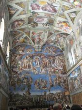 Sistine Chapel back wall Skip the Line: Vatican Museums Walking Tour including Sistine Chapel, Raphael's Rooms and St Peter's