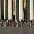 The line waiting to get inside Skip the Line: Vatican Museums Walking Tour including Sistine Chapel, Raphael's Rooms and St Peter's