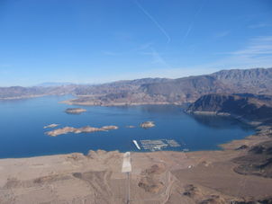 Beautiful Blue Grand Canyon All American Helicopter Flight