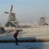 Skaters at Zaanse Schans Windmill Half Day Tour to Zaanse Schans Windmills, Marken and Volendam