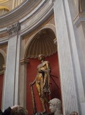 Statue in museum Vatican Museums, Sistine Chapel and St. Peter's Rome Walking Tour