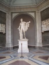 Statue in museum Vatican Museums, Sistine Chapel and St. Peter's Rome Walking Tour