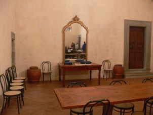 Castle's wine tasting room Chianti Region with Wine Tasting Afternoon Tuscany Tour from Florence