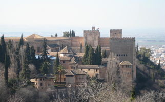View of Alhambra Alhambra and Generalife - UNESCO World Heritage Site