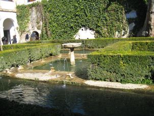 At Generalife Gardens Alhambra and Generalife - UNESCO World Heritage Site