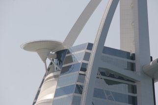 Helipad of the Burj Al Arab Dubai Big Bus Hop On Hop Off Tour
