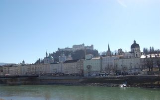 Old Part of Salzburg Salzburg City of Music Small Group Day Tour from Munich
