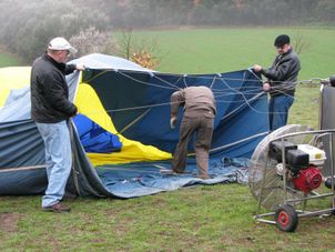 Setting up Hot Air Balloon Flight over Catalonia