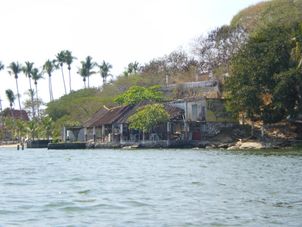 From the boat Coyuca Lagoon Tour in Acapulco