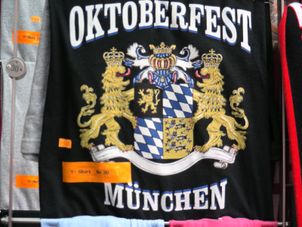 Oktoberfest T-Shirt for Sale Bavarian Beer and Food Evening Tour in Munich