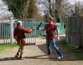 Gladiator Training Roman Gladiator in a Day (2 hour private lesson)