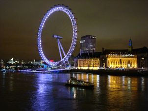 London Eye at Night British Airways London Eye