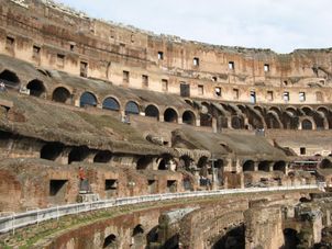 Colosseum in Rome Ancient Rome Walking Tour includes Colosseum, Roman Forum, Trevi Fountain and Pantheon