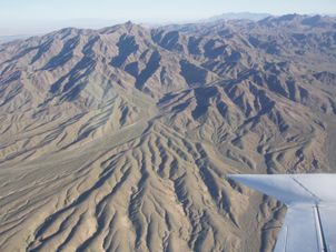 View from the plane Grand Canyon West Rim Air Adventure
