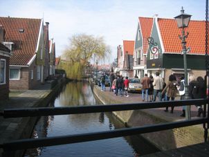 Volendam Typical Houses Half Day Tour to Zaanse Schans Windmills, Marken and Volendam