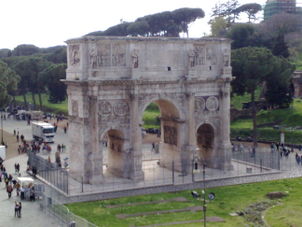 Arch of Constantine Ancient Rome Walking Tour includes Colosseum, Roman Forum, Trevi Fountain and Pantheon