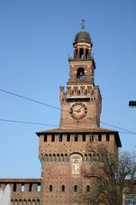 Tower of the Castello Sforzesco Milan City Sightseeing Tour including il Cenacolo - Da Vinci's 