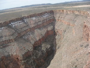 Snow Grand Canyon West Rim Air Adventure