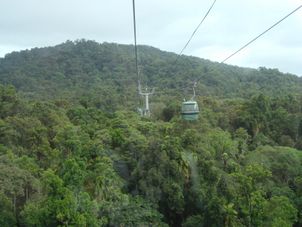 Cable car Kuranda Rail, Rainforestation and Skyrail Tour