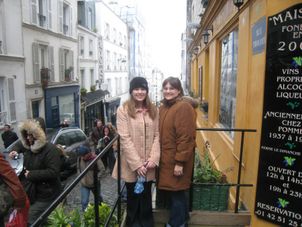 Us in Montmartre Paris Walking Tour - Montmartre