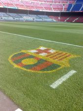 Camp Nou Barcelona Card with Guidebook
