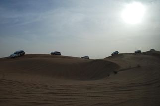 Other SUVs on the trip 4x4 Desert Wonder Safari - Sandboarding, BBQ Dinner and Bellydancer