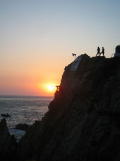 Cliff Divers in Acapulco, Mexico Acapulco Cliff Divers at Night