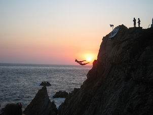 Grand Finale! Acapulco Cliff Divers at Night
