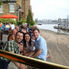 Enjoying a pint on tour! London Bicycle Tour - East, West or Central London