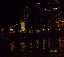 Singapore Merlion Trishaw Ride and Dinner in Singapore's Chinatown plus Bumboat