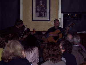 Musicians performing Traditional Irish Musical Pub Crawl in Dublin