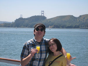 Us on the SF Bay Brunch Cruise San Francisco Champagne Brunch Cruise
