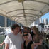 Waiting in line San Francisco Champagne Brunch Cruise
