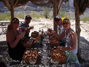 Champagne Picnic Grand Canyon All American Helicopter Flight