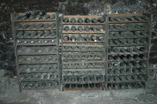 Old wine bottles Chianti Region with Wine Tasting Afternoon Tuscany Tour from Florence