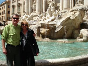 Trevi Fountain Rome Hop On Hop Off Double Decker Bus Tour
