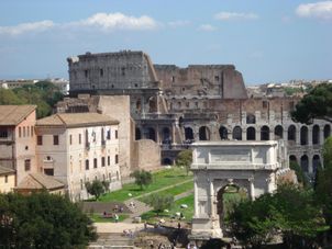 Roman Forum Rome Hop On Hop Off Double Decker Bus Tour