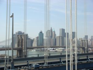 Manhattan from Manhattan Bridge New York City Hop On Hop Off Tour