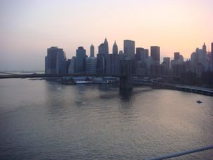 Manhattan at sunset New York City Hop On Hop Off Tour
