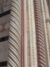Close Up of Architecture Siena and San Gimignano Full Day Tuscany Tour from Florence