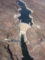 View of Hoover Dam Grand Canyon Helicopter and Sunset Ranch Adventure
