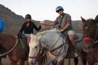 Horse Riding Grand Canyon Helicopter and Sunset Ranch Adventure
