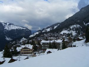 Landscape travelling from Lucerne to Lauterbrunnen Jungfraujoch - Top of Europe (from Lucerne)