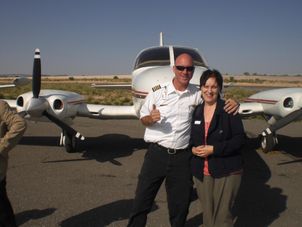 What a super pilot! Grand Canyon West Rim Air Adventure